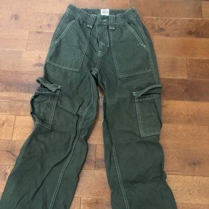 UO army green skater pants
